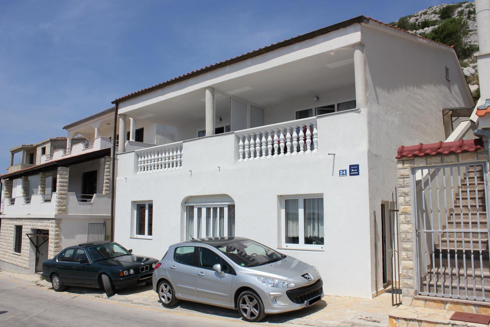 Apartments Toni Na Moru Drage Bagian luar foto